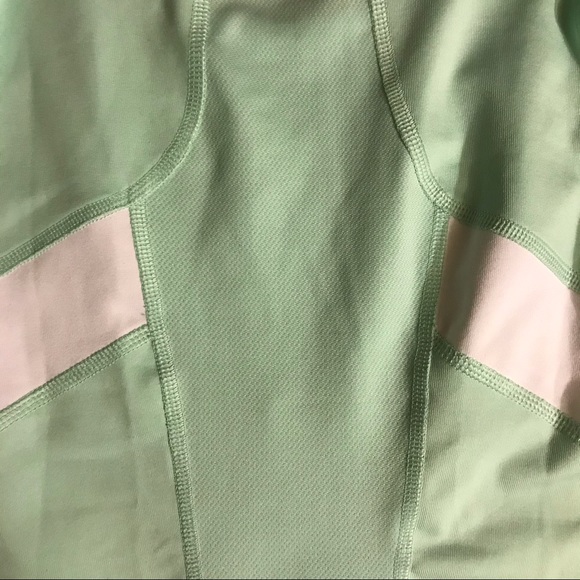 Nike Dri-Fit Pastel Green White Tennis Top, EUC, S - Picture 12 of 13